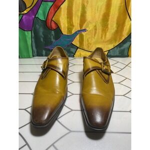 Garrucci Brown leather men's shoes size 10.5